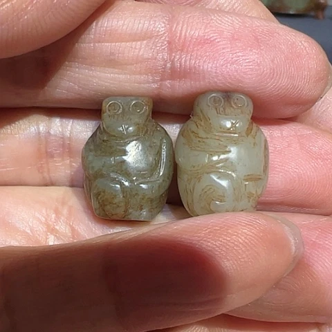 未镶嵌和田玉（糖玉）珠宝奇石