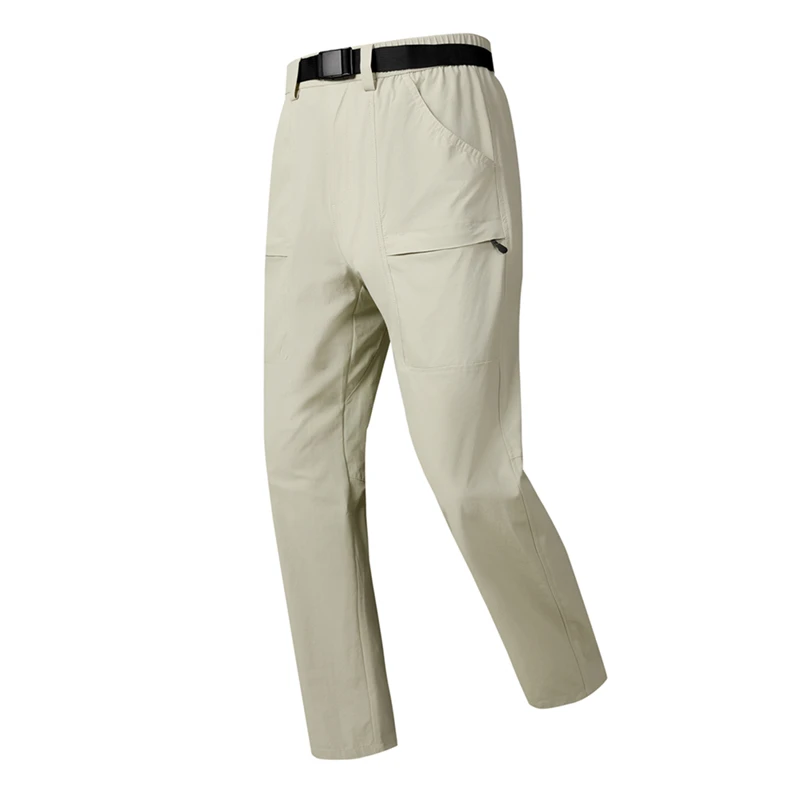 夏季薄款冲锋裤男防水防风软壳工装裤户外登山裤男款防刮耐磨裤子