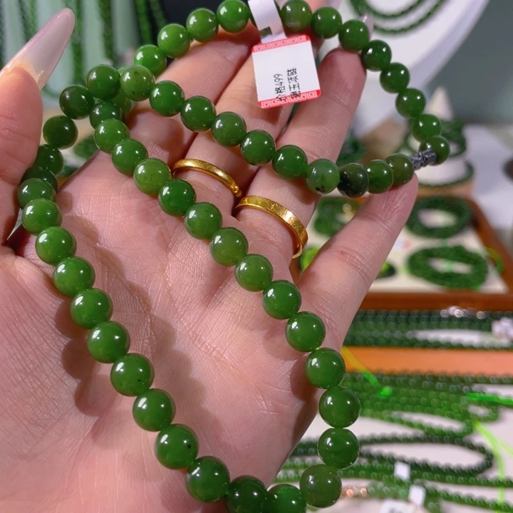 和田玉（碧玉）未镶嵌颈饰8
