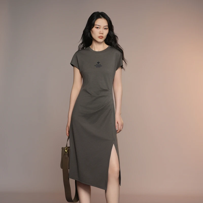 XK204067A285-XG雪歌夏新款连衣裙