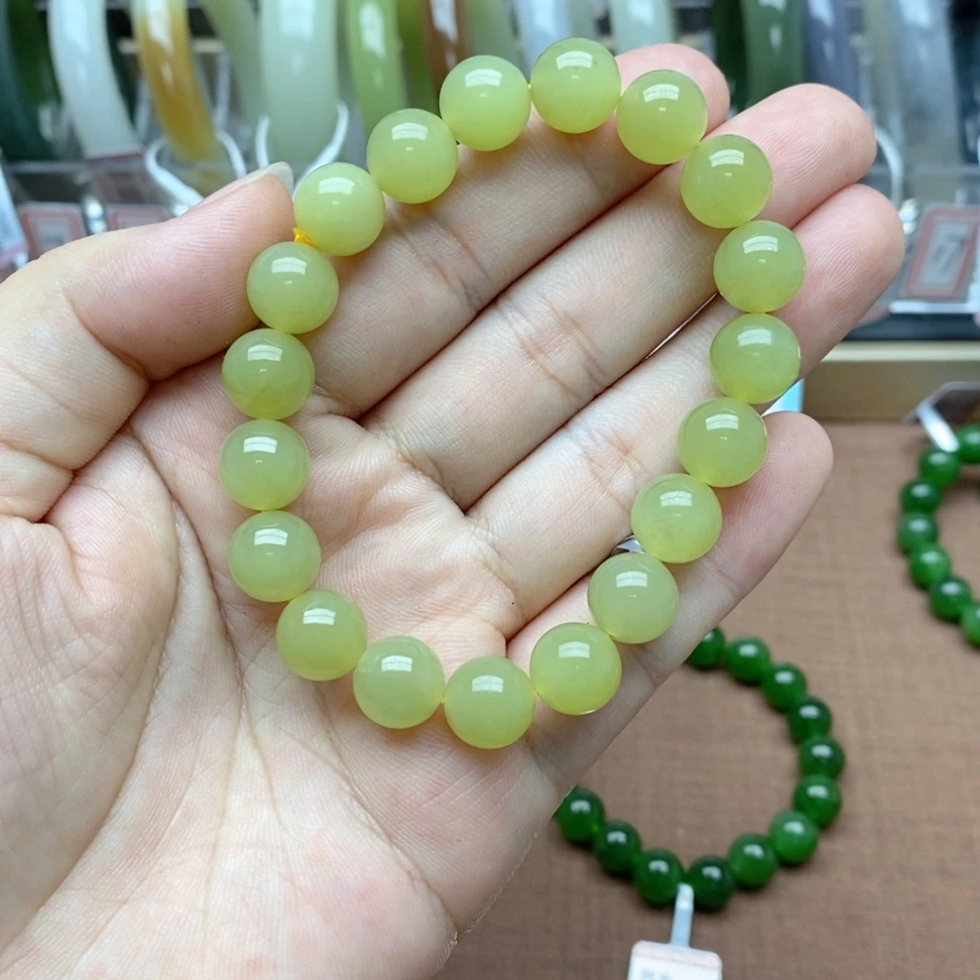 未镶嵌手串和田玉卡10
