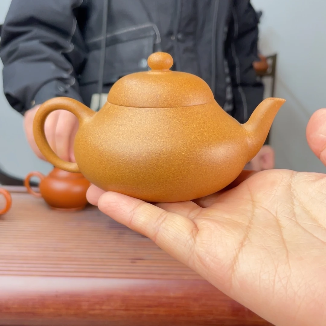 茶壶段泥黄金段梨形150cc