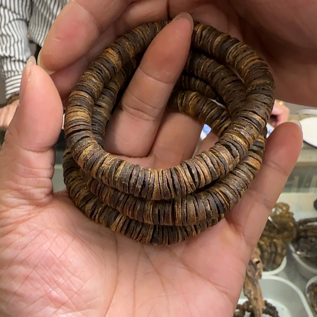 手串沉香多样性发1条金沙叶片珠高货9克定制款