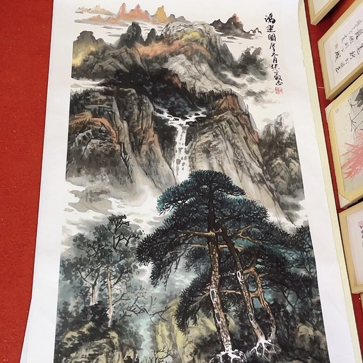 国画张圣敏先生纯手绘作品