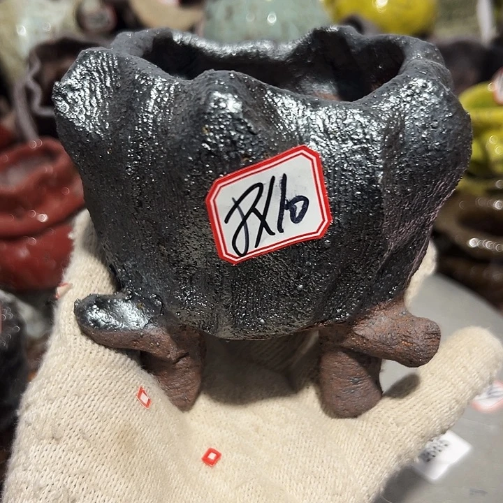 粗陶花盆制作就这样的