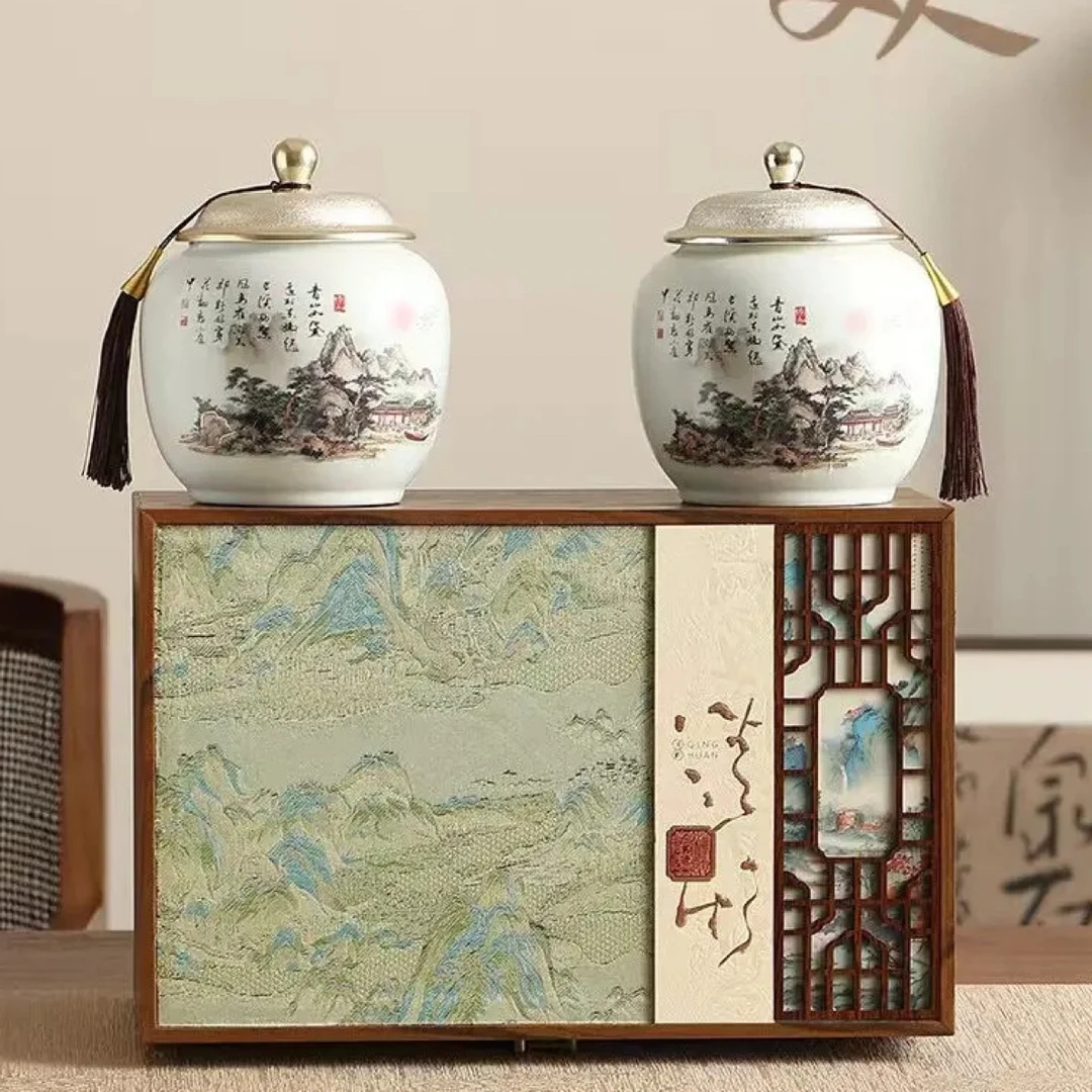 【清欢】双陶瓷正山小种礼盒装