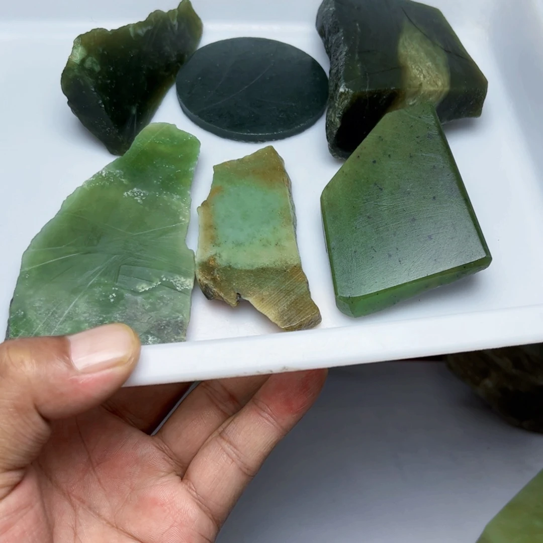 未镶嵌和田玉珠宝半成品