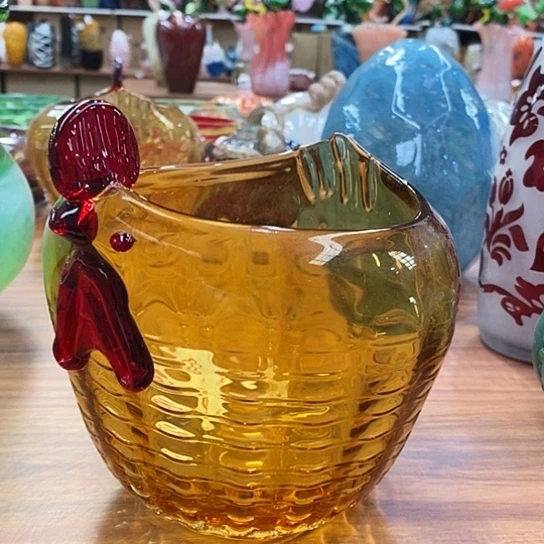 琉璃高度15厘米口径14厘米