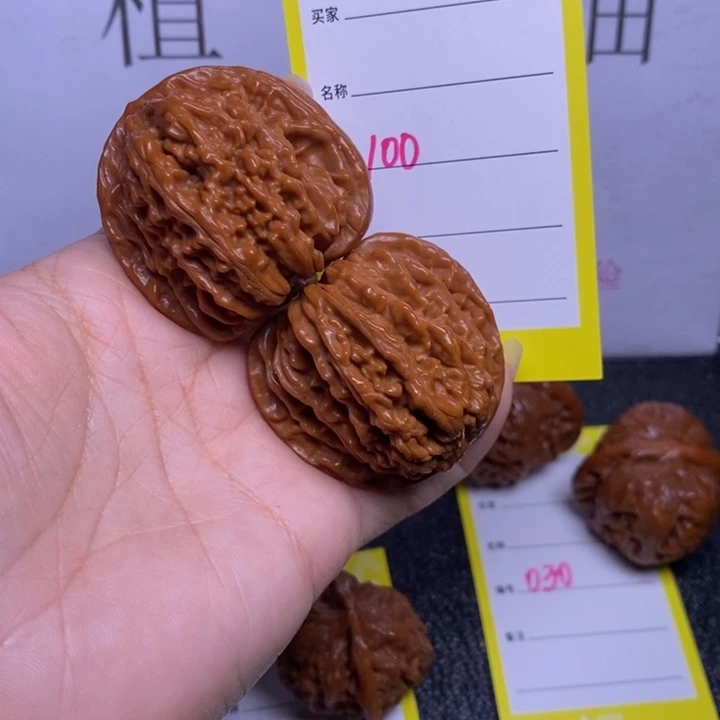 吊坠文玩核桃100/42四座楼