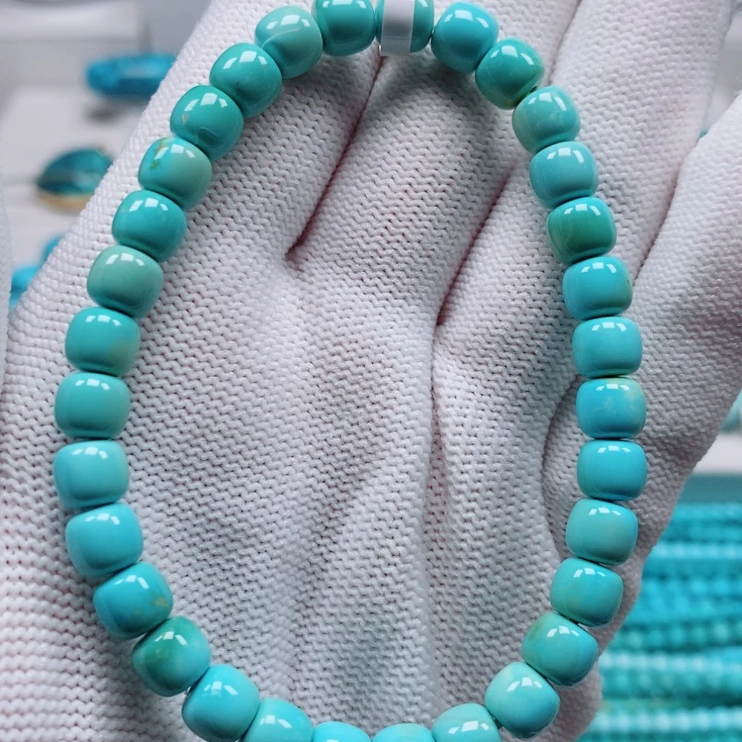 绿松石未镶嵌手串