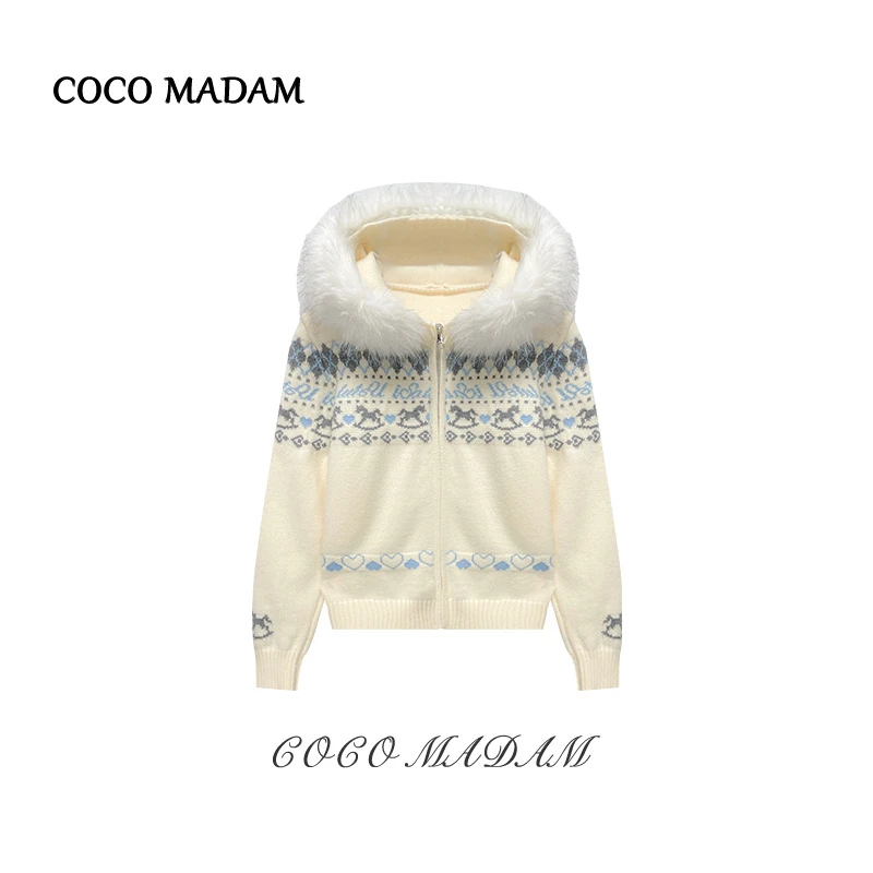 休闲风秋冬保暖针织休闲常规毛针织衫毛绒TZ-A212