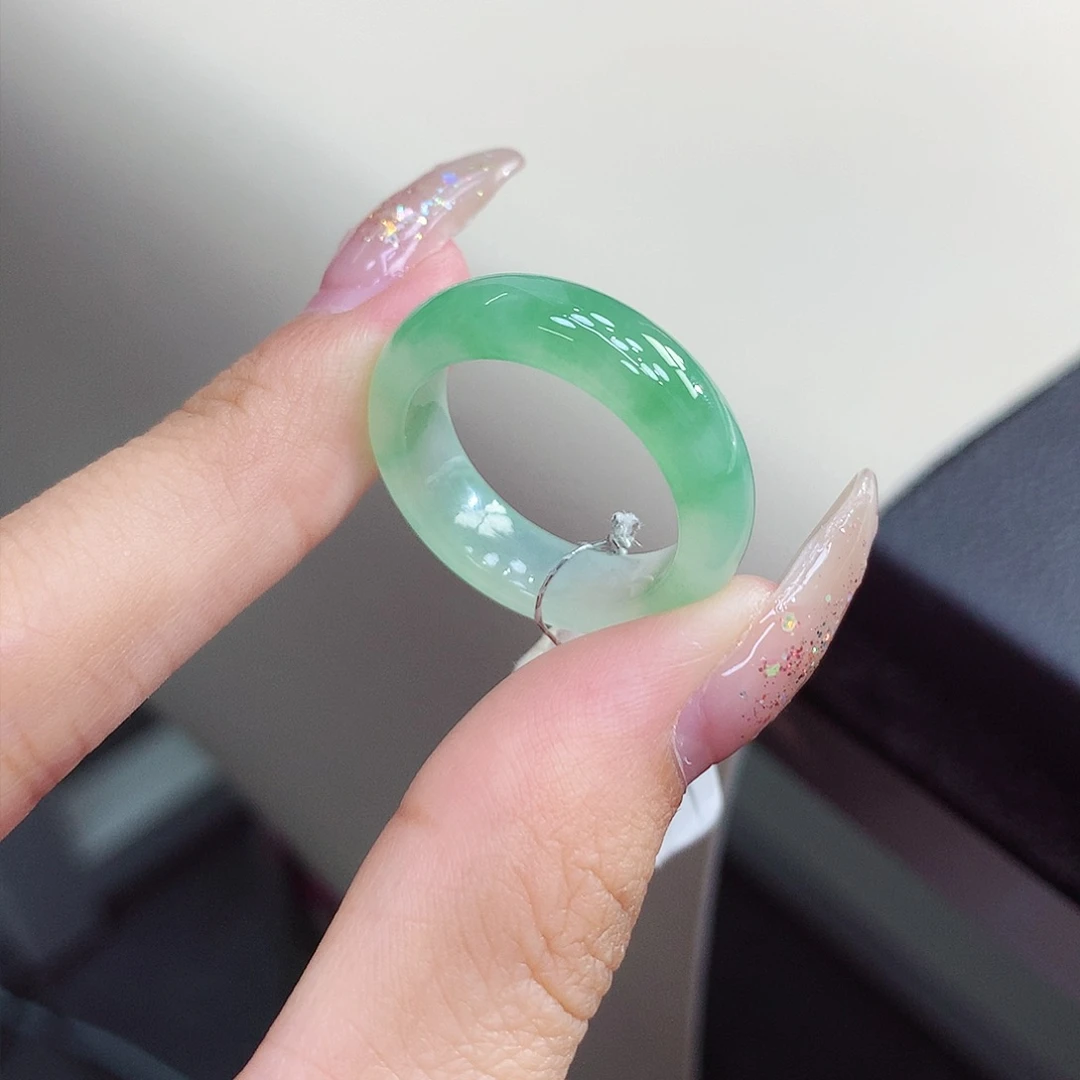 未镶嵌戒指翡翠18号