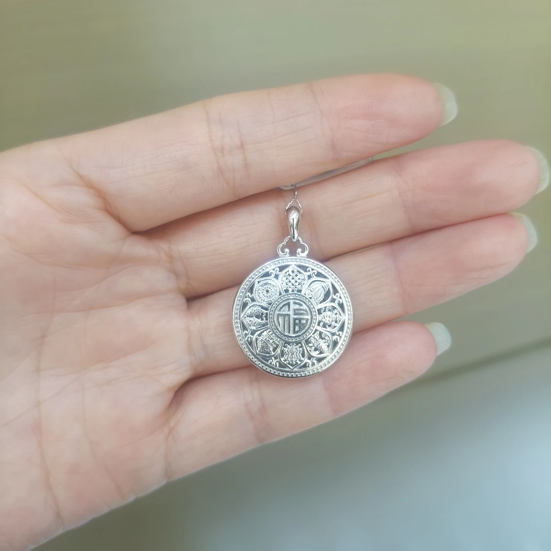 铂金950时尚吊坠