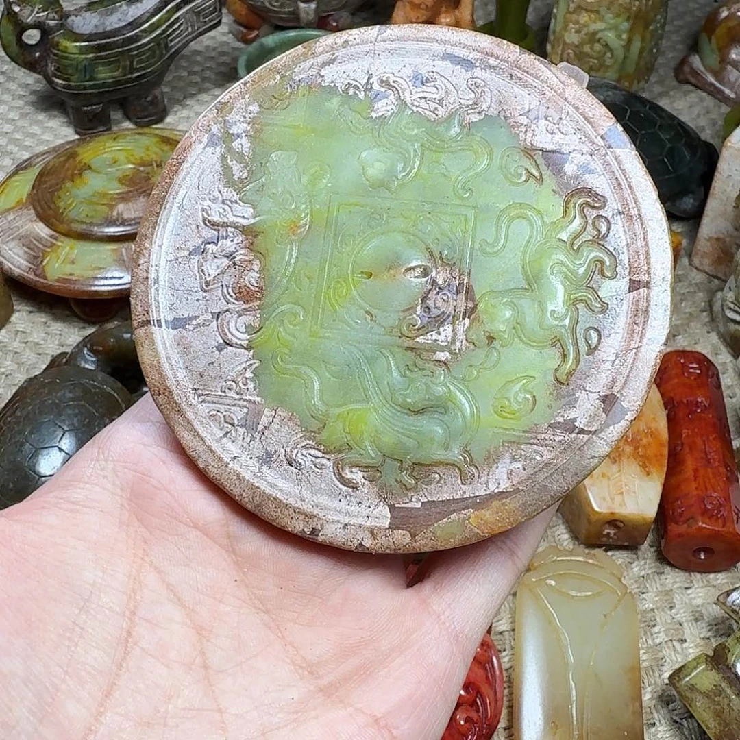 白玉菩提吊坠挂件