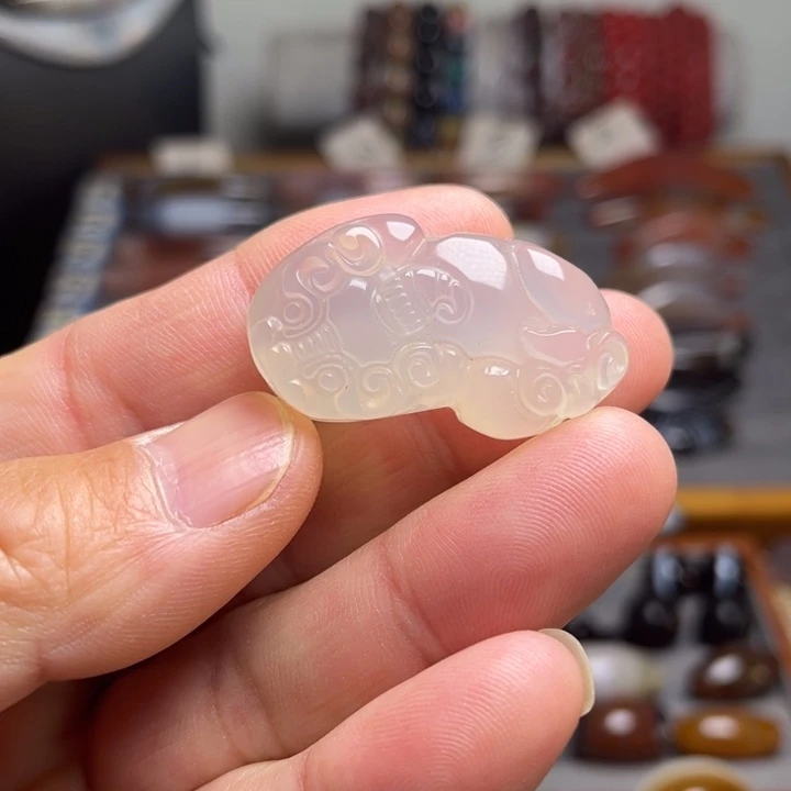 玛瑙/玉髓吊坠(不含链)未镶嵌