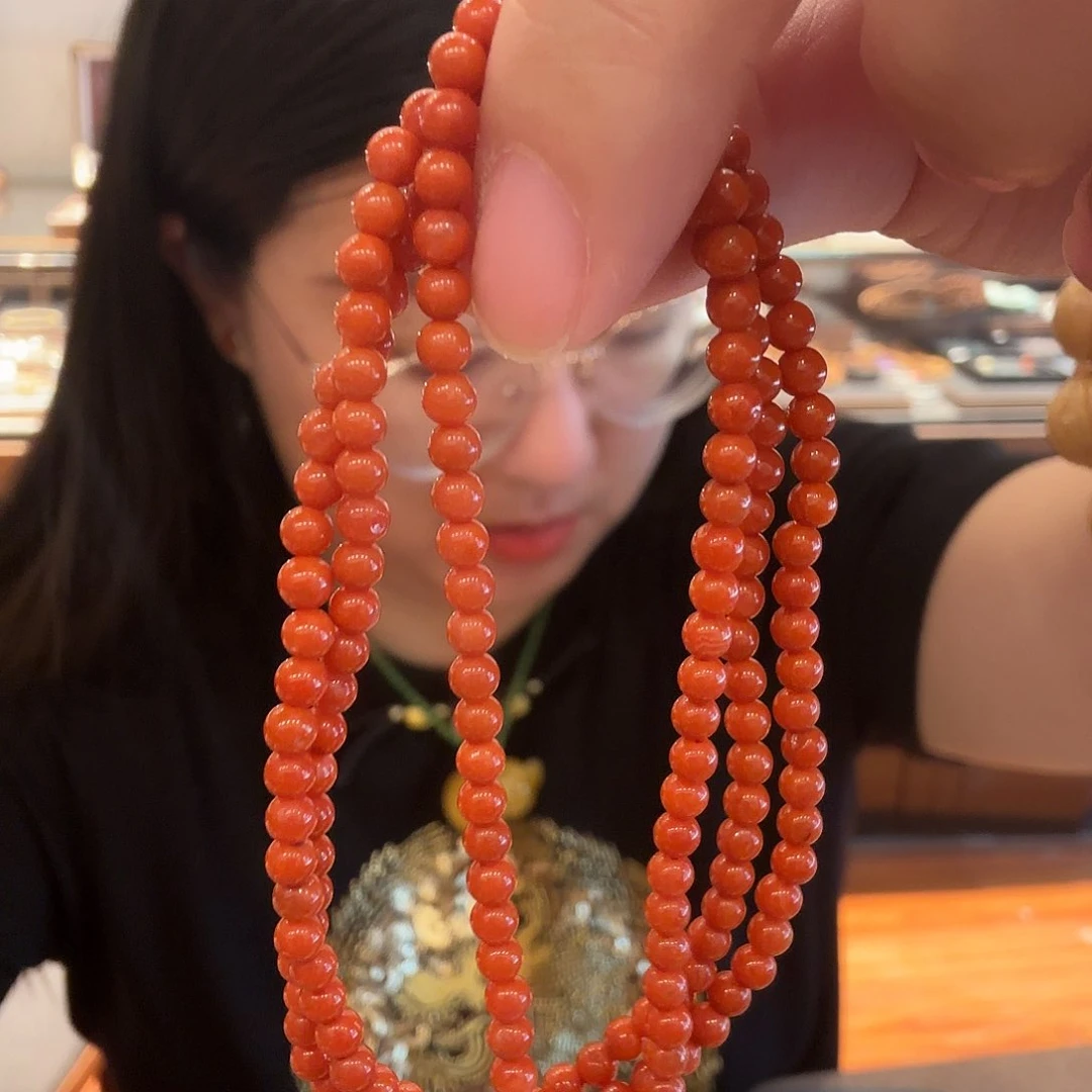 猴头核桃吊坠小米珠