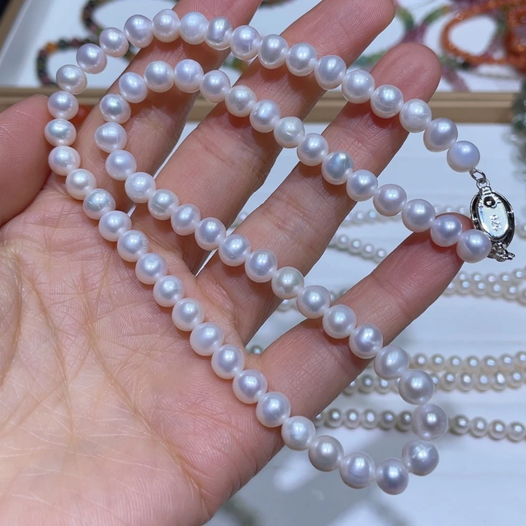 淡水珍珠颈饰未镶嵌