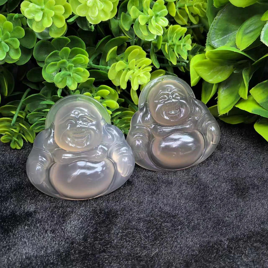 江德洋珠宝s7420 深海玛利亚黑冰玛瑙佛公-配珠链-多样性发一件