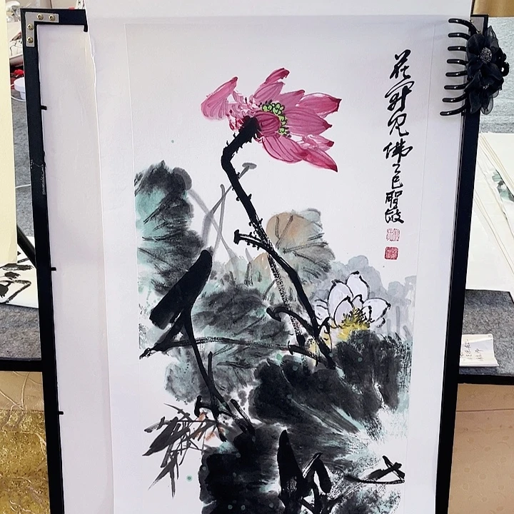 国画张圣敏先生纯手绘作品