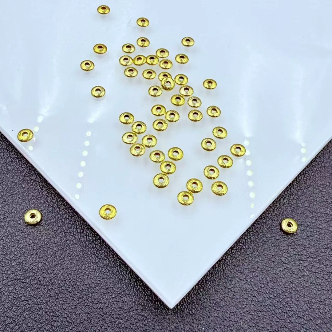 YZ3706-3mm左右18K隔珠配件-JPF(多样性发其一)