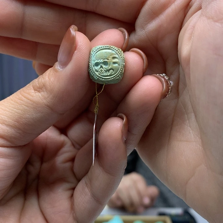 绿松石未镶嵌配饰