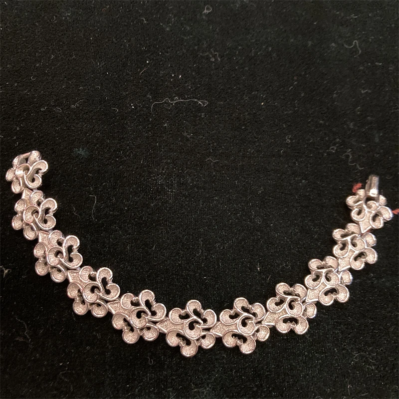 合金手链 trifari银色雪花手链1-1【2070122-057】