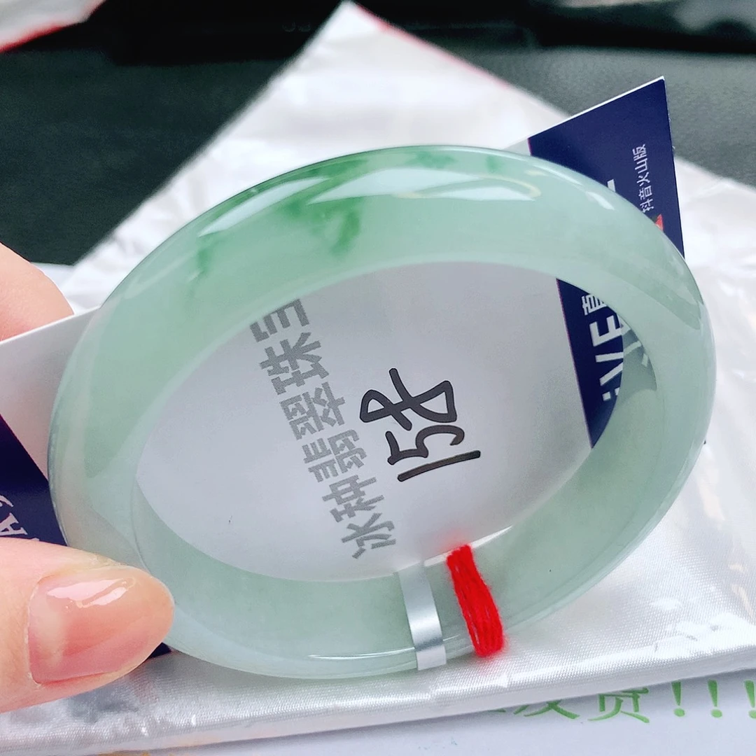 翡翠未镶嵌手镯缅甸天然a货翡翠
