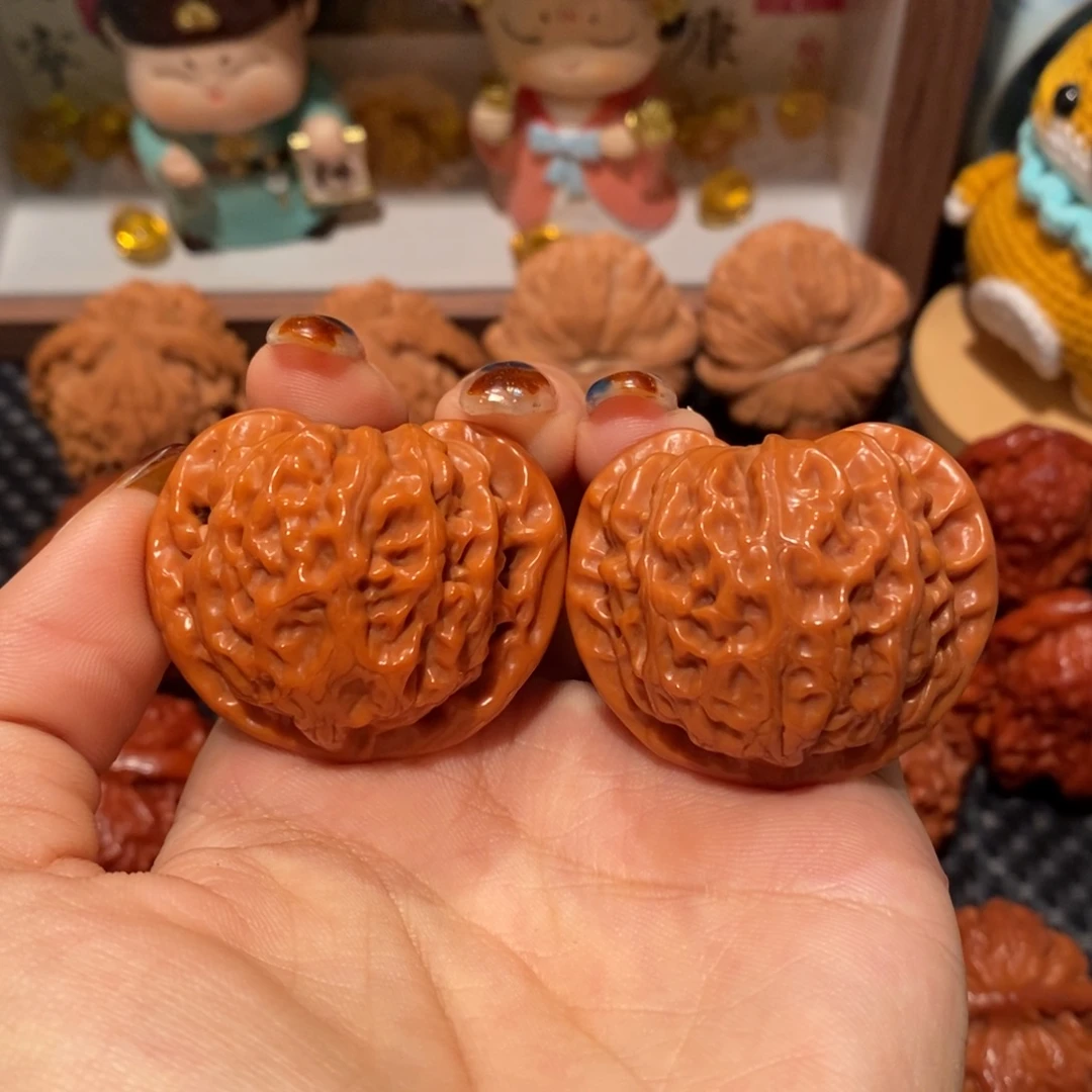 吊坠桃核39桃心宫灯，0753