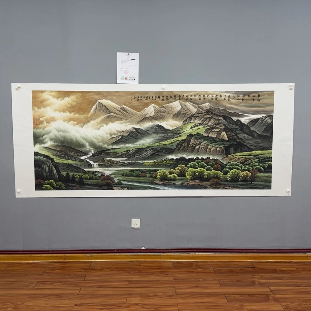 国画莫国宾精品画作