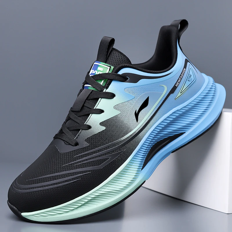 正品运动鞋品牌男鞋秋冬学生跑步鞋防滑耐磨百搭轻便李休闲宁鞋子