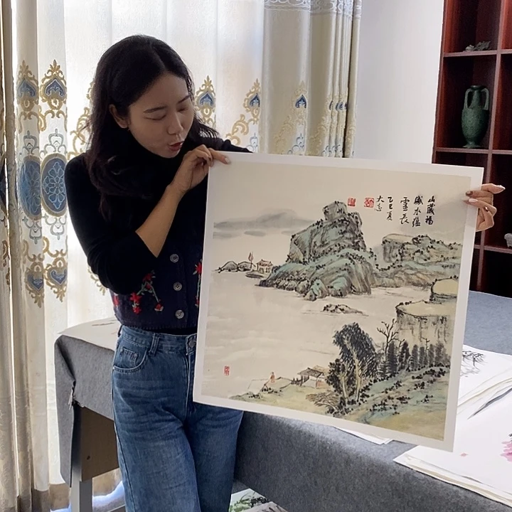 国画纯手绘国画写意作品