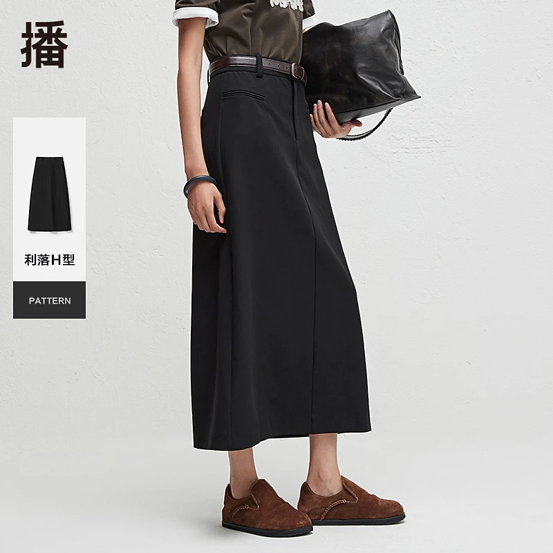 【达人专属】播简约舒适腰头半身裙BDR3BD1821
