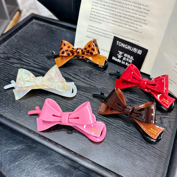 韩国醋酸France新款高端发夹后脑勺盘发半扎低丸子头扭扭夹甜美风