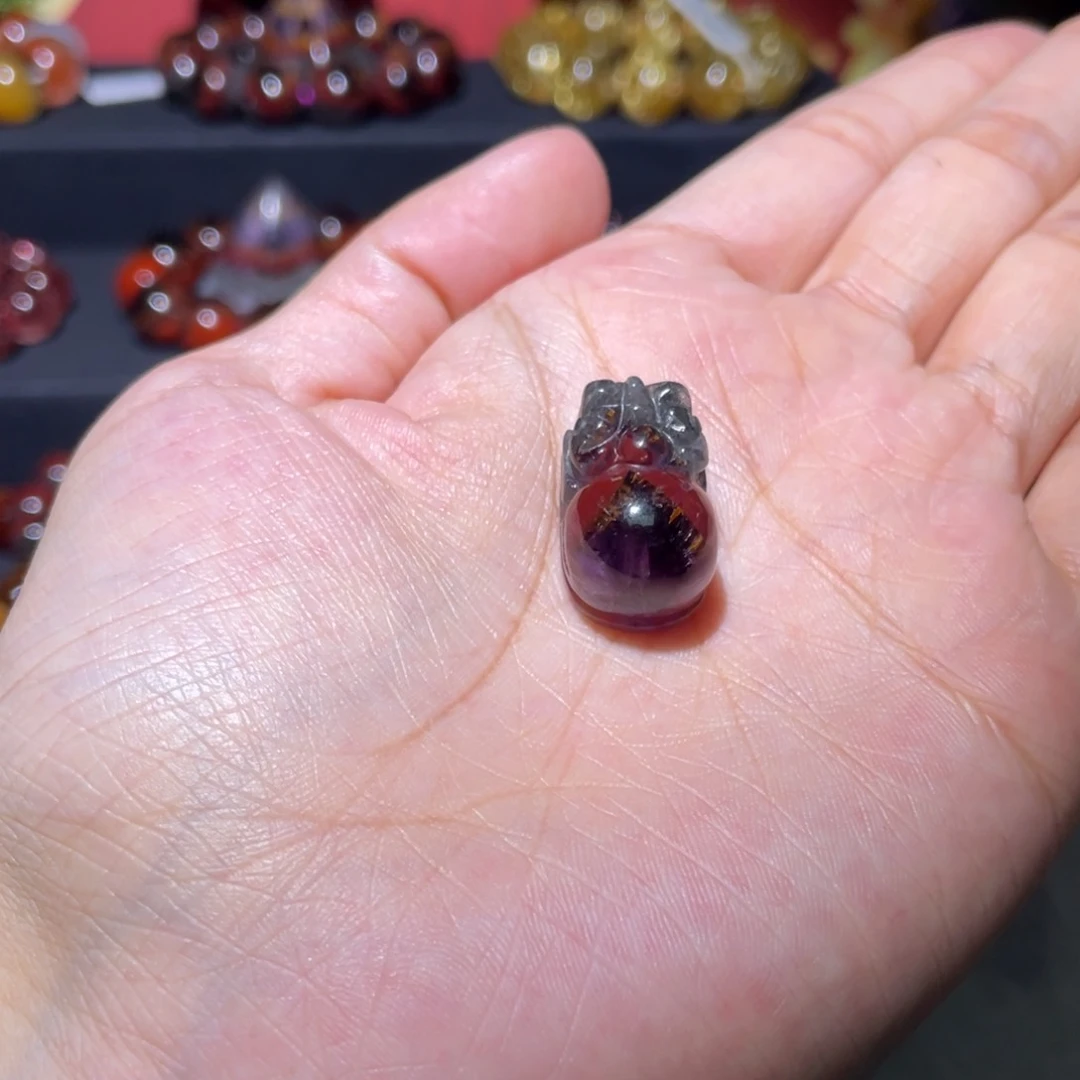 水晶极光貔貅未镶嵌?****清貔貅