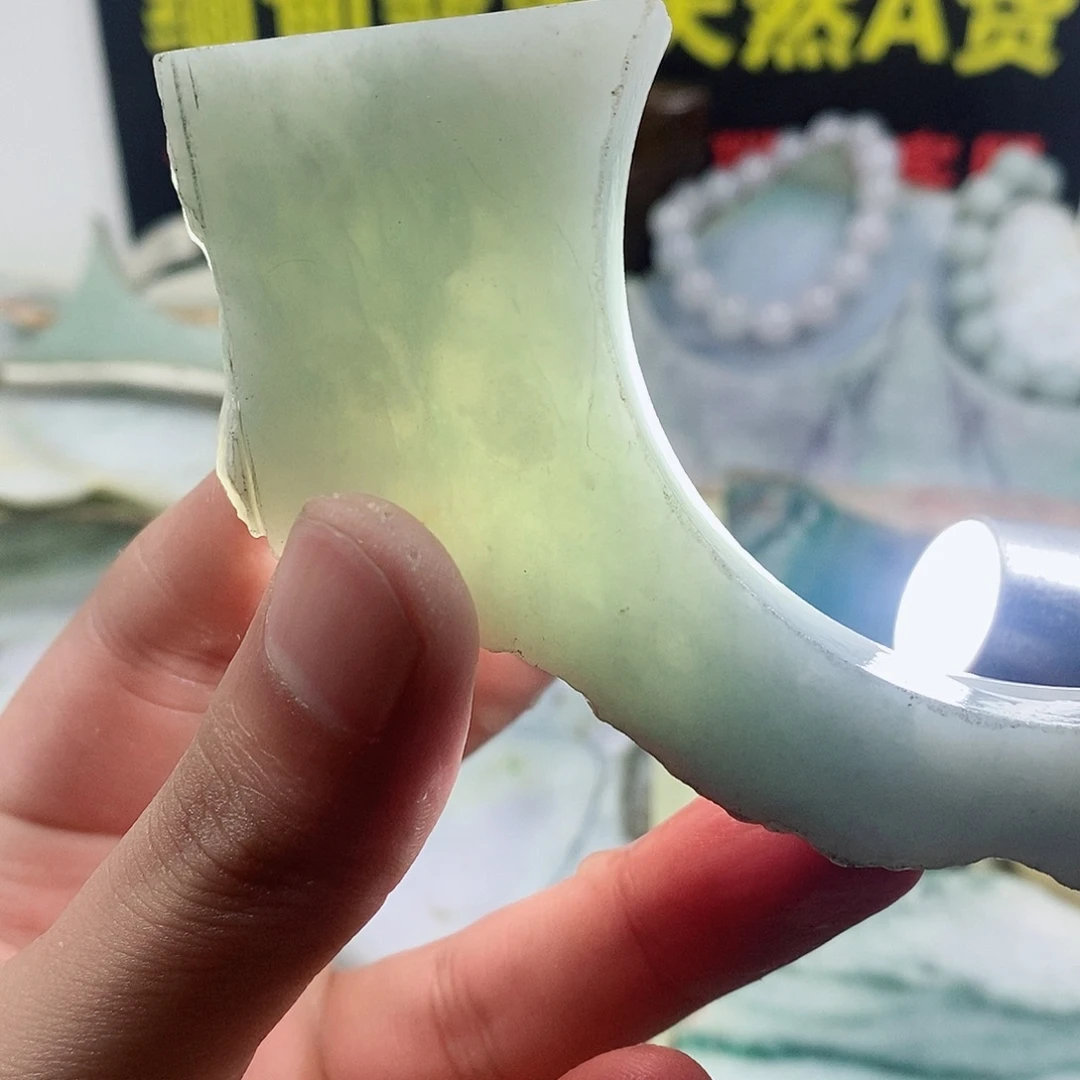 翡翠散珠天然缅甸翡翠a货