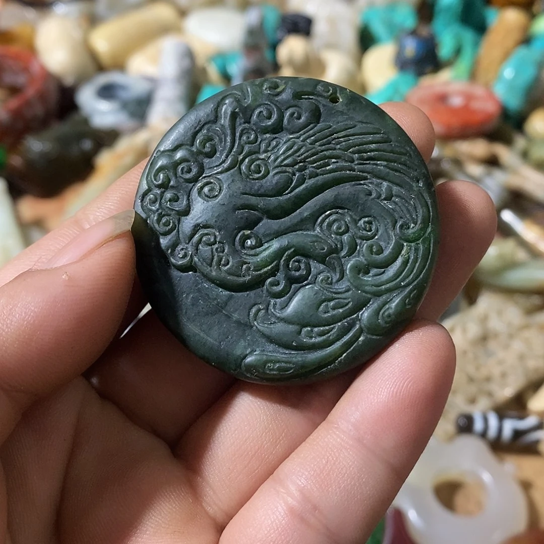 和田玉（糖玉）未镶嵌挂件