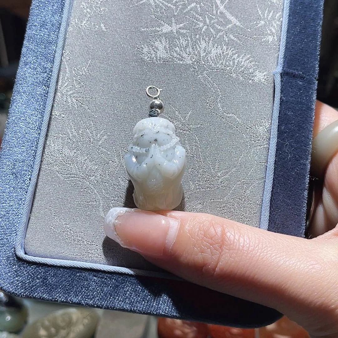 和田玉（糖玉）未镶嵌颈饰