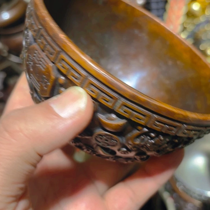 铜的。全清了。一件不留！不磨叽