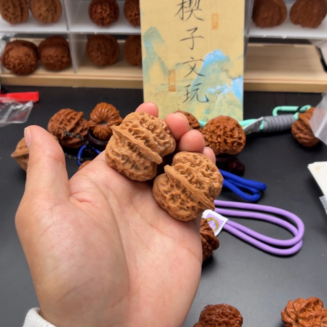 文玩核桃把件苹果园全品无修41