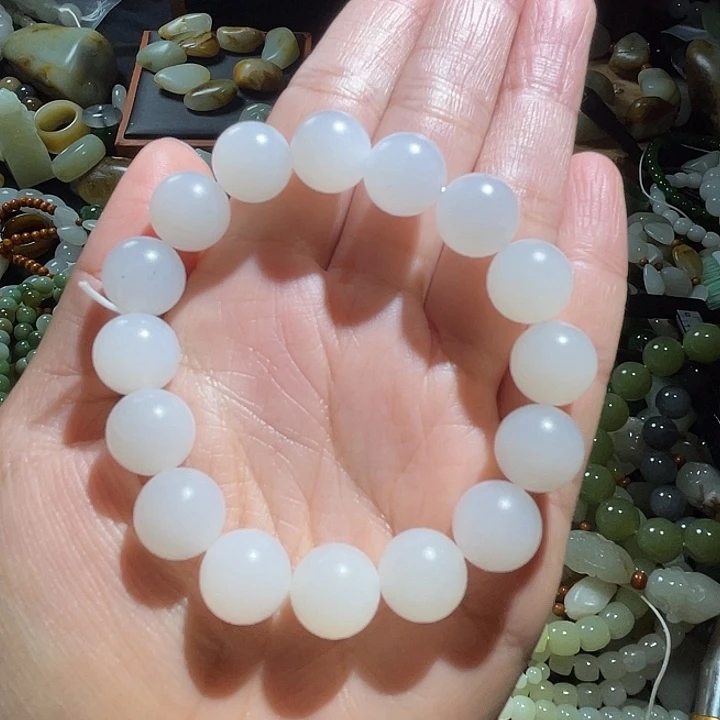 未镶嵌手链和田玉胡***鱼