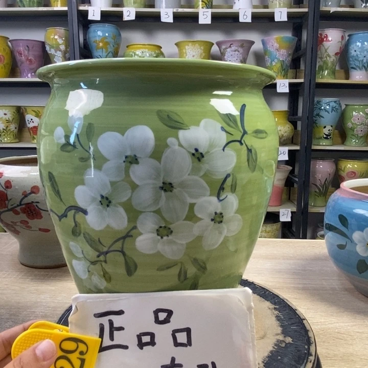 景德镇陶瓷花盆的