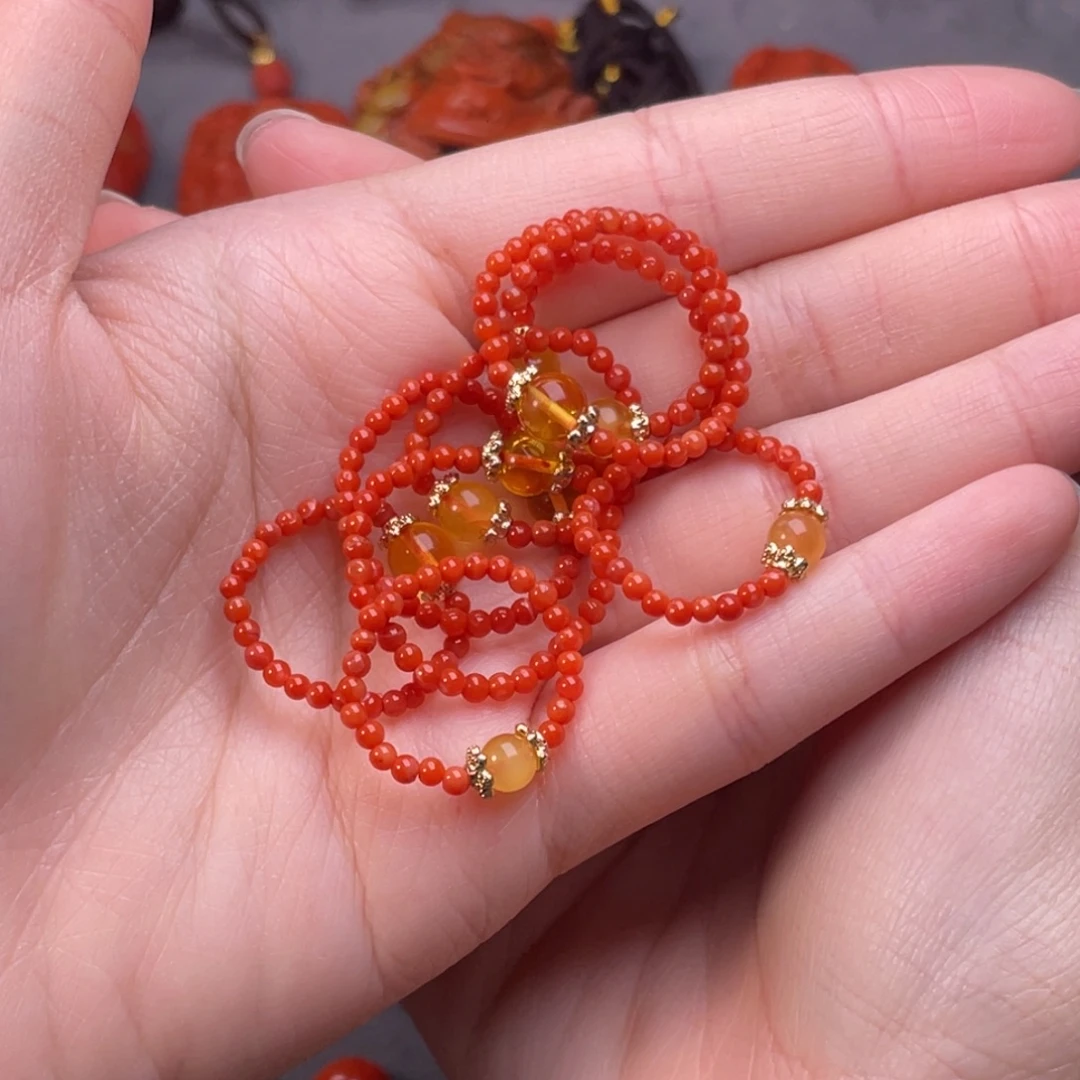 南红玛瑙未镶嵌配饰