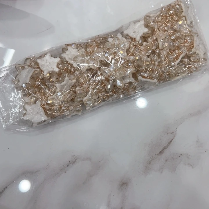 珠子一包50个米色