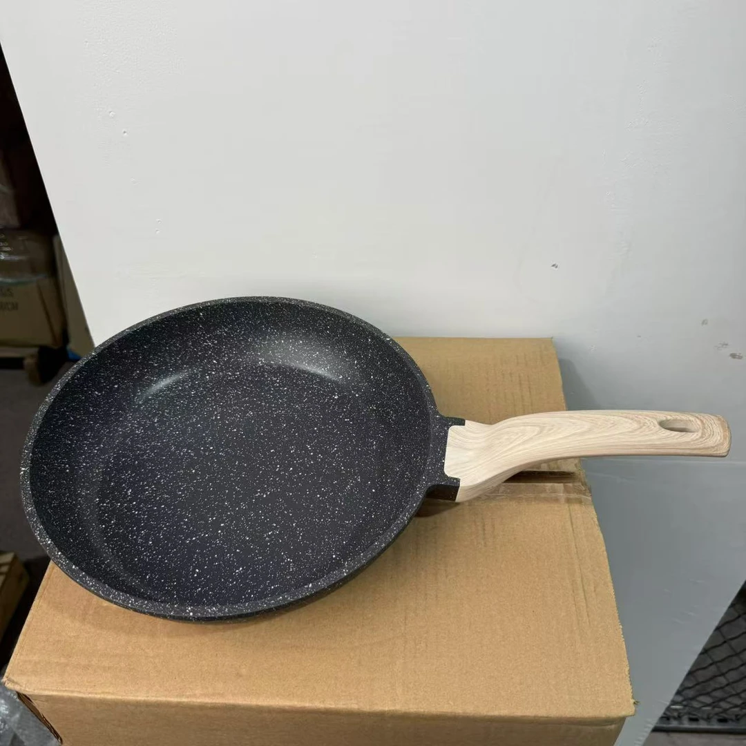 【大姐专属】26冰淇淋灰色麦饭石不粘煎盘（微瑕；介意勿拍）