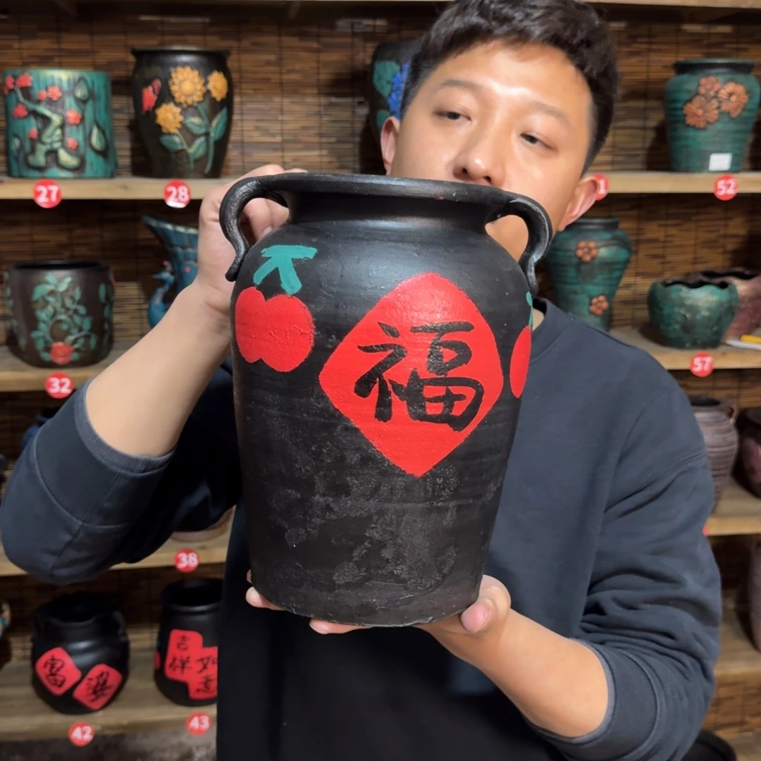 带孔高端浮雕花盆炸炸炸