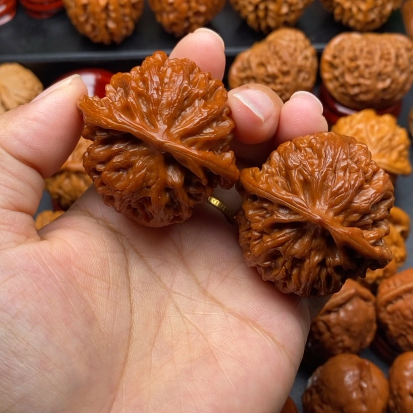 【闪购商品】文玩核桃把件43苹果园