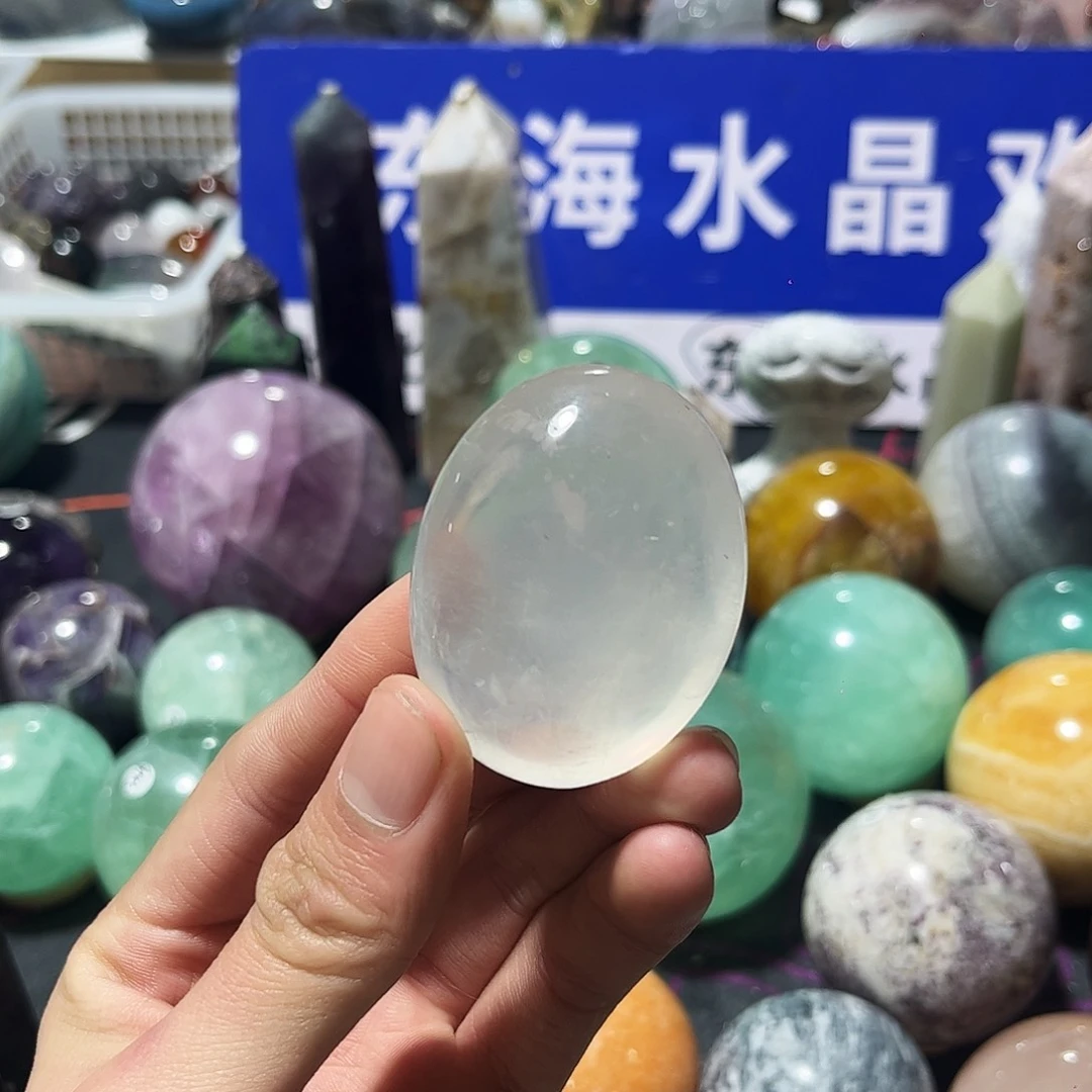 水晶天然水晶微瑕未镶嵌