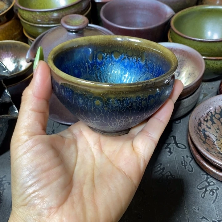 茶盏建阳建盏微瑕将军