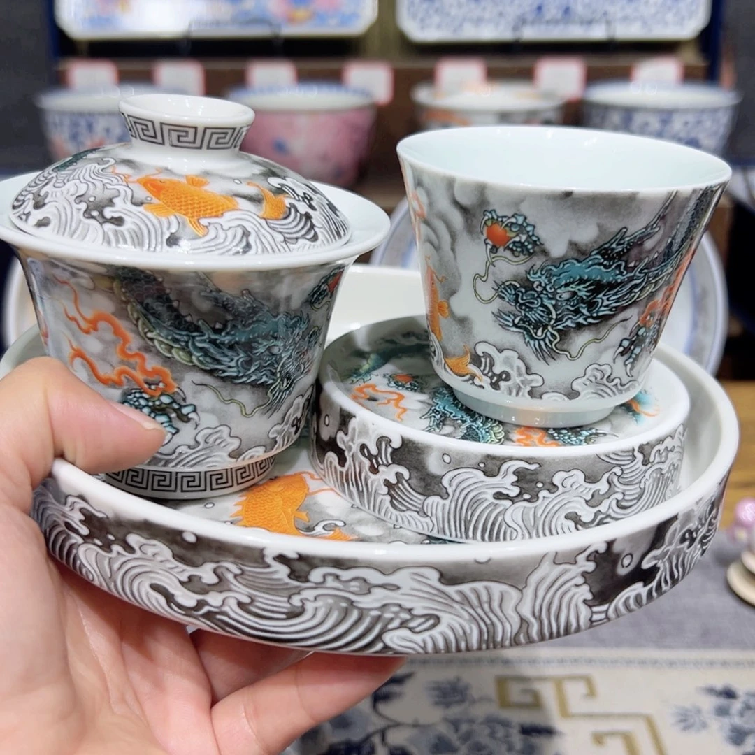 景德镇陶瓷高温茶具