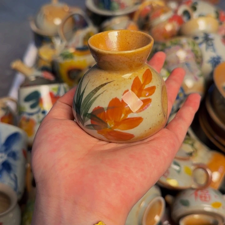 瓷片景德镇陶瓷手工手绘